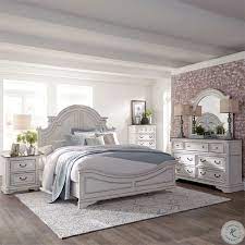 Farmhouse Reimagined Antique White Panel Bedroom Set In 2021 White Panel Bedroom Set Liberty Furniture White Panel Bedroom