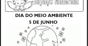 O dia mundial do meio ambiente, também denominado wed, chama a atenção e ação política de povos e países para aumentar a conscientização e a preservação ambiental. Desenho Para Colorir Meio Ambiente