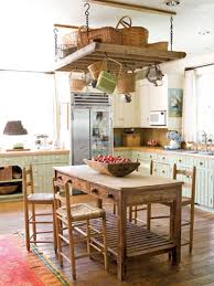 Pot rack ladder with hanging pots and pans. Wooden Hanging Pot Rack Ideas On Foter