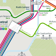 While the klia express train directly takes you to both airports from. Kuala Lumpur Rail Map City Train Route Map Your Offline Travel Guide
