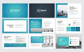 Square Creative Modern Business Plan Powerpoint Template 75229 Powerpoint Templates Powerpoint Keynote Template