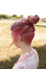 Undercut Nape Shave Hair Styles Long Hair Styles Pink Hair