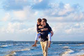 Your sea beach stock images are ready. Couple Enjoying Romantic Sunset At German North Sea Beach Stock Photo Picture And Royalty Free Image Image 32727264