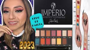ENERO 2023! 1ERO DE PALETA CON W7 IMPERIO by Sergio Pardo REVIVE TU  PALETAVIEJITA, 1ER VIDEO DEL AÑO