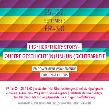 Utzi bertan behera utzi @lidicehaus. Fr So 25 27 9 20 Empowerment Wochenende Fur Queere Jugendliche Queer Power Month Bremen