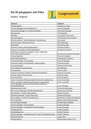 11055 corporate finance and business development director jobs. Die 50 Gangigsten Job Titles Faz