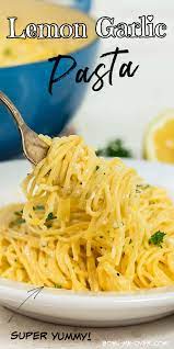 Creamy Lemon Garlic Pasta Recipe Quick Dinner Recipes Cheap Dinner Recipes Easy Pasta Recipes