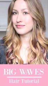 So Zauberst Du Voluminose Grosse Locken Just Make It Up By Julia Kurze Haare Locken Ganz Kurze Haare Locken Machen