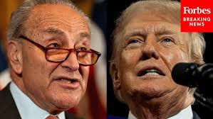 'Disturbingly At Ease With Antisemitic Rhetoric': Schumer Rips Trump Over  Comments About Doug Emhoff