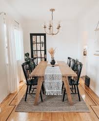 Rus Black Dining Chair In 2020 Farmhouse Dining Room Black Dining Room Oak Dining Table