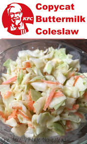 Copycat Kfc Buttermilk Coleslaw Recipe Kfc Coleslaw Coleslaw Recipe Easy Coleslaw