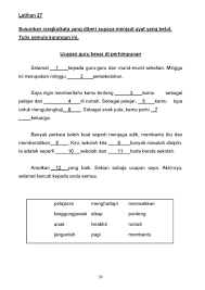 Karangan pengalaman dalam subjek bahasa melayu tahun 4. 28 Set Latihan Karangan Isi Tempat Kosong Sesuai Untuk Murid Tahap 2 Tahun 4 5 6 Mycikgu Net Malay Language Language Your Name Anime