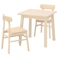 Norraker Ronninge Table And 2 Chairs Birch Birch Ikea Ikea Chair Dining Room Design