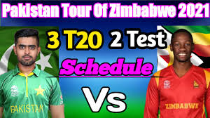 April 23, 2021, 2:40 pm ist. Pakistan Tour Of Zimbabwe 2021 I Pakistan Vs Zimbabwe 3 T20 And 2 Test Date Schedule I Pak Vs Zim Youtube