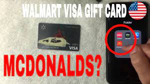 Chance to bid on quilts or buy gift shop items. Can You Use Walmart Visa Gift Card On Mcdonald S App Youtube