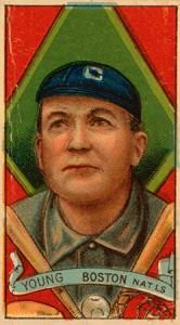 Cy Young, threw 3 no-hitters, elected to Hall 79 years ago today