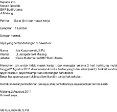 Kumpulan contoh surat pernyataan doc, acuan dan referensi lengkap disertai pengertian, format, cara membuat surat pernyataan. 10 Contoh Surat Izin Tidak Masuk Kerja Umum Sakit Pns Dll