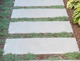 By installing the 1.5″ pavers over our walkway, we needed to add height to our stair treads to level everything out. Concrete Walkway Pictures Gallery Landscaping Network