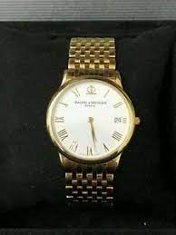 It is a subsidiary of the swiss luxury conglomerate richemont. 18k Solid Gold Baume Mercier Classima Executive Men S Watch Model 65528 Ebay