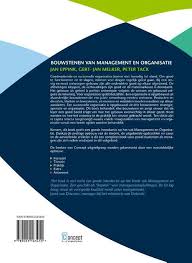 Bouwstenen van management en organisatie, Peter Tack, Gert-Jan Melker, Jan  Eppink