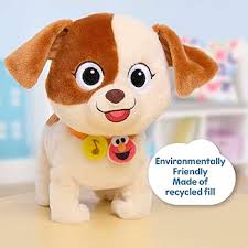 Sesame Street Walk & Wag Tango 8 Inch Plush, Sustainable Stuffed Animal,  Soft Plushie, Kids Toys for Ages 18 Month by Just Play : Toys & Games