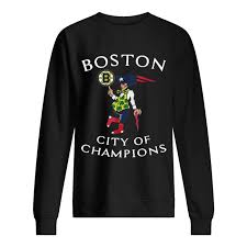 New England Patriots Boston Bruins City Of Champions Shirt