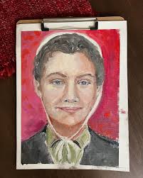 Several years ago, in a coffee queue at a quaint bakery in Portland, Maine,  I met a complete stranger who became a friend. • Last year, she surprised  me with a painting