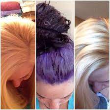 Purple inky dye isn't going to help brunettes bounce back from. Diy Hair What Is Purple Shampoo And How Do You Use It Blonde Hair Purple Shampoo Purple Shampoo For Blondes Blonde Hair Care