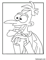 Games of phineas and ferb, pictures of phineas and ferb, photos, images, music, videos, emoticons, coloring pictures, wallpapers and more. Dr Doofenshmirtz Phineas And Ferb Coloring Pages