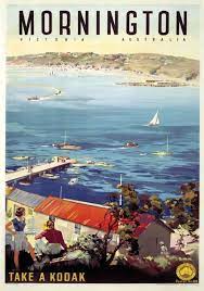 Seriously How Can They Have A Whole Poster Dedicated To The Mornington Peninsula And Not Mention Vintage Travel Posters Posters Australia Australian Vintage