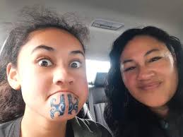 Last campaign day at Albert St Market today then off to watch Matariki's  last kapa haka dress rehearsal for next term's regional's and her first  time wearing kauae moko. Six and half
