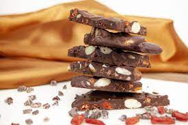 Four Ingredient Chocolate Almond Bark Is A Delicious Treat Recipe Chocolate Almond Bark Almond Bark Recipes Almond Bark