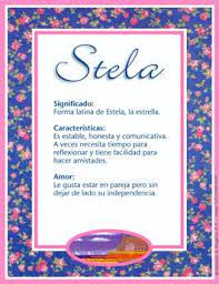 Stela Significado De Stela