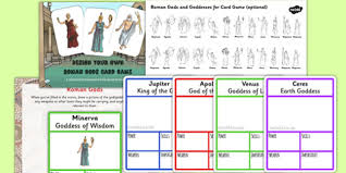 Take a photo, make up your cheeky stats, pick a card theme and share it! Roman Gods Card Game Task Setter Powerpoint