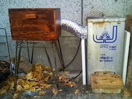 We need cutting torches and welders to make holes on both sides of it, to provide air intake. Building A Cold Smoker Adventures In Self Sufficiency