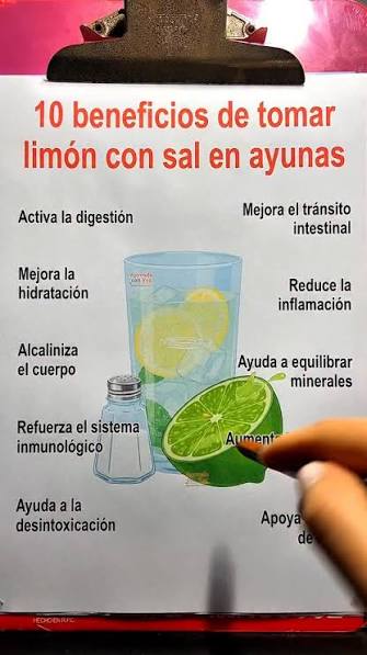 Limón con sal