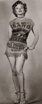We did not find results for: Marilyn Monroe And The Potato Sack Dress C 1951 Marilyn Monroe Marilyn Marilyn Monroe Portrait