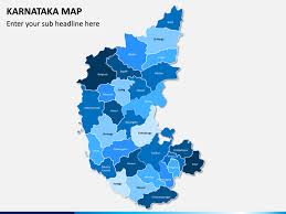 It is the capital of the indian state of karnataka. Karnataka Map Powerpoint Sketchbubble