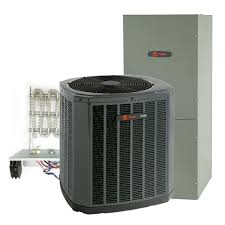 Goodman 3 ton 14 seer air conditioning system with upflow/downflow evaporator coil. Trane 3 Ton 14 Seer Single Stage Heat Pump System Includes