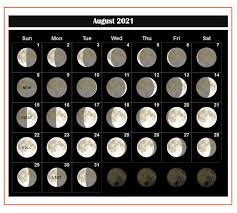 1 day ago · the full moon in aquarius takes place on aug. New Moon Calendar 2021