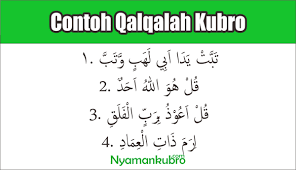 Hukum Bacaan Qalqalah Pengertian Contoh Macam Macamnya