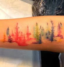 This is just a way of steadily building the link between the providences and the earth. 70 Watercolor Tree Tattoo Designs For Men Manly Nature Ideas