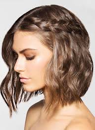 20 Gorgeous Hairstyles To Wear This Holiday Season Short Hair Styles Braids For Short Hair Hair Lengths