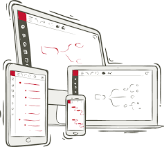 Use the mind map app wherever you are. Mind Map App Organize Your Thoughts Anywhere Your Are