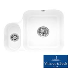 This product is just plain awesome. Villeroy Boch Cisterna 60b 1 5 Bowl White Ceramic Undermount Kitchen Sink No Waste Bathroom Fixtures Home Kitchen Umoonproductions Com