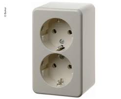 Industrial electrical outlets └ electrical plugs, outlets & covers └ electrical equipment & supplies └ business & industrial all categories antiques art automotive baby books business & industrial cameras & photo cell bell electric surface mount electrical outlet 50a 250v bakelite vintage. Berker Surface Mounted Double Socket Outlet White 12v Sockets Adapters Electrics Batteries For Motorhomes Campervans Caravans Camping Shop Reimo English