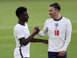 Sasha was spotted teaming an england shirt, with grealish on the back, with white alexander wang denim shorts at wembley last sunday before victory and while england hopes he is a pair of safe hands, megan, 27, is widely regarded by the women making their debut at the euros as an old hand. Bukayo Saka Waxes Lyrical About What Jack Grealish And Ben Chilwell Did In England Training Football London