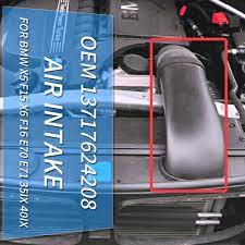 Auto Air Intake Part Duct Tube Hose Pipe For Bmw X5 F15 X6 F16 E70 E71 35ix 40ix Car Accessories Oem 13717624208 Air Intakes Aliexpress
