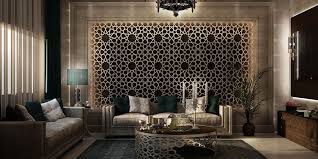 In the most beautiful 2020 lounge design settings, which attract attention, stylish lamps are placed. Modern Islamic Reception On Behance Living Room Design Decor Classic Interior Design Islamic Living Room Decor