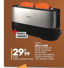 Offre Philips Grille Pain Chez Aldi